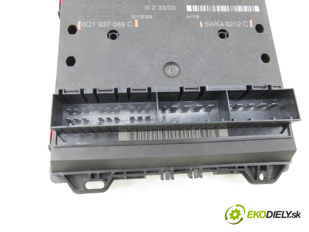 VW POLO (9N_) HB 2003 55,00 1.4 16V 75 - BBY 1390,00 MODUL komfortu 5WK48212C ; 6Q1937049C