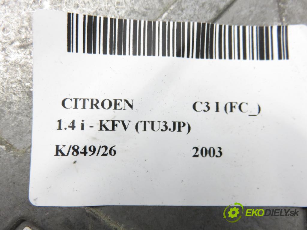 CITROEN C3 I (FC_) HB 2003 54,00 1.4 i - KFV (TU3JP) 1360,00 Riadiaca jednotka LPG 616264001 ; 67R016002