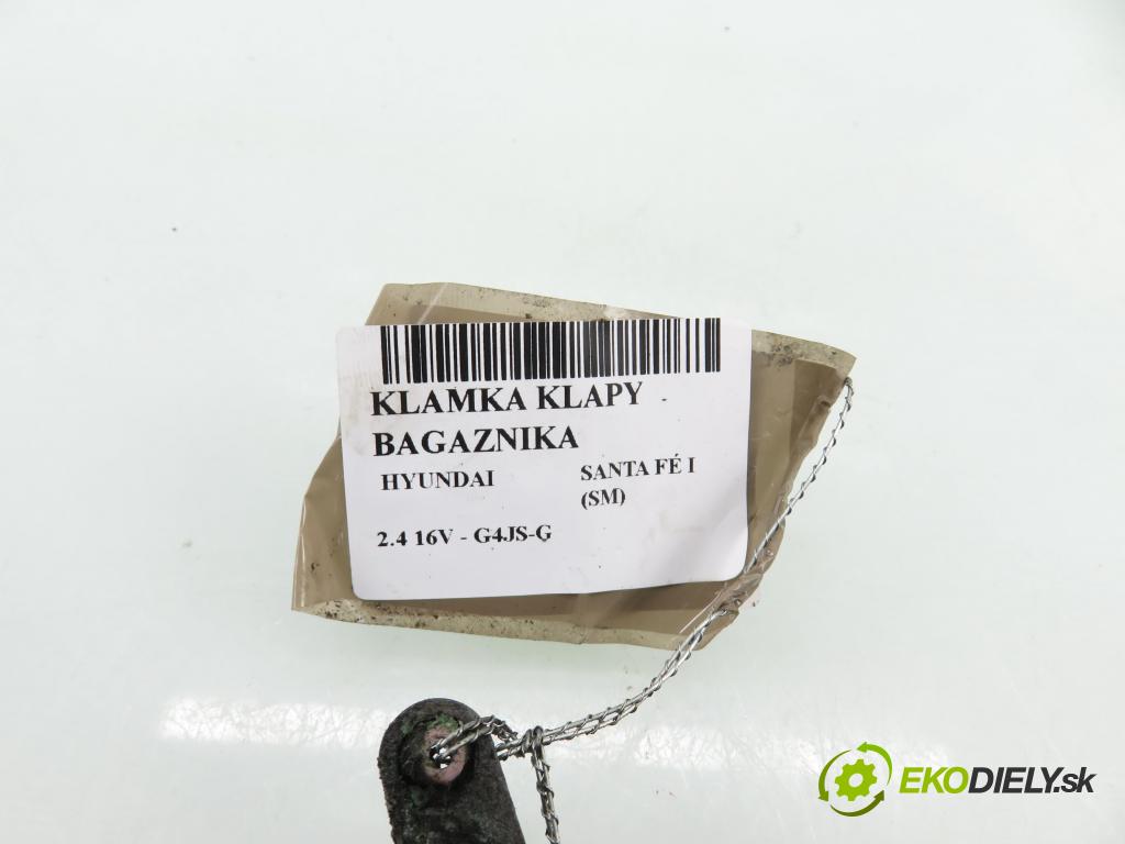 HYUNDAI SANTA FÉ I (SM) SUV 2001 0,00 2.4 16V - G4JS-G 2351,00 klika dveří kufr