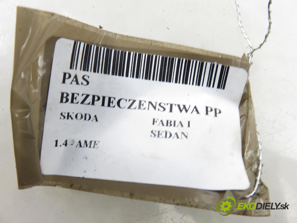 SKODA FABIA I SEDAN (6Y3) SEDAN 2002 50,00 1.4 MPI 68 - AME 1397,00 Držiak bezpečnostný PP 6Y0857702A