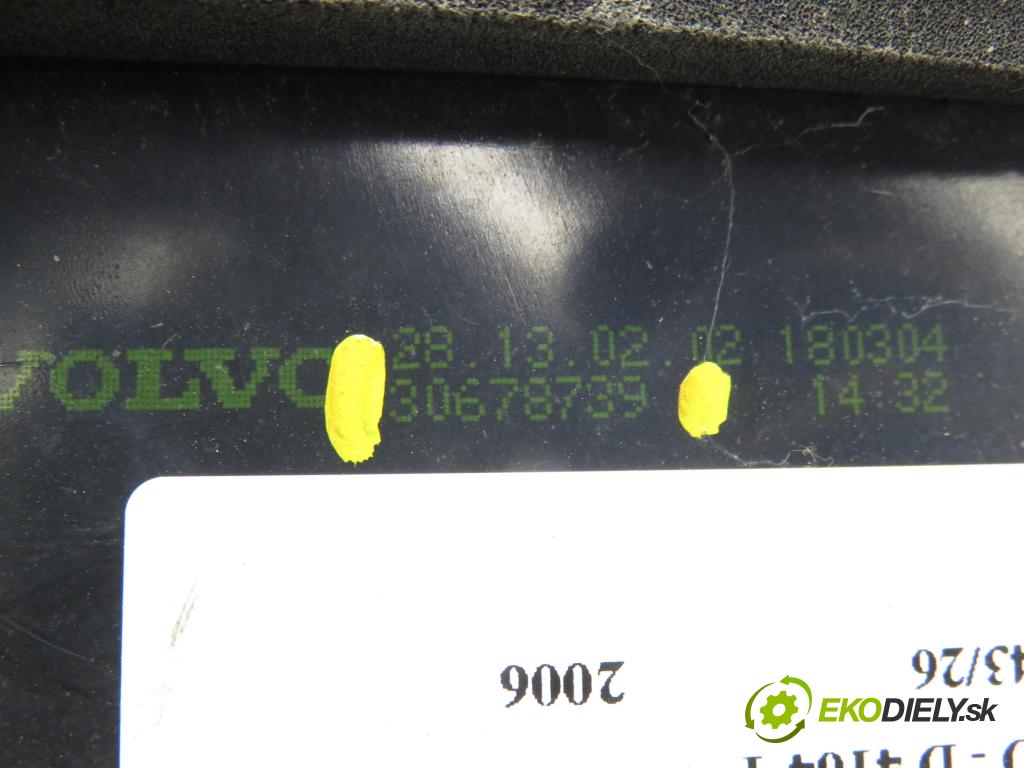 VOLVO S40 II (MS) SEDAN 2006 81,00 1.6 D - D 4164 T 1560,00 Svetlo pravé zadné 30678739