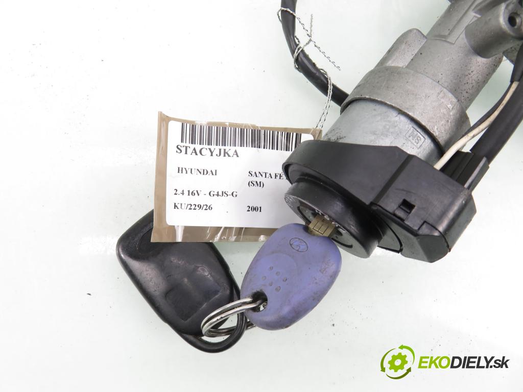 HYUNDAI SANTA FÉ I (SM) SUV 2001 0,00 2.4 16V - G4JS-G 2351,00 spínačka  (Spínací skříňka)