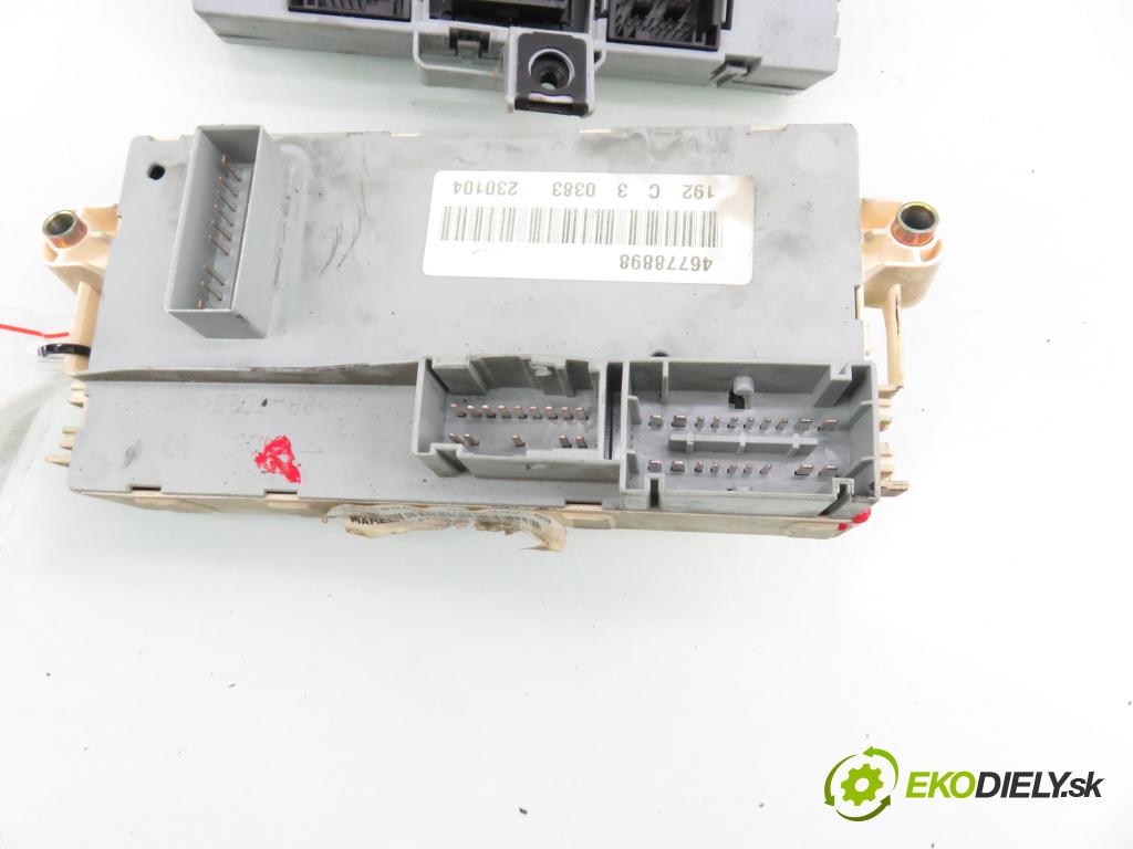 FIAT STILO (192_) HB 2004 76,00 1.6 16V 103 - 182 B6.000 1596,00 MODUL BSI 51715858 ; 51715862