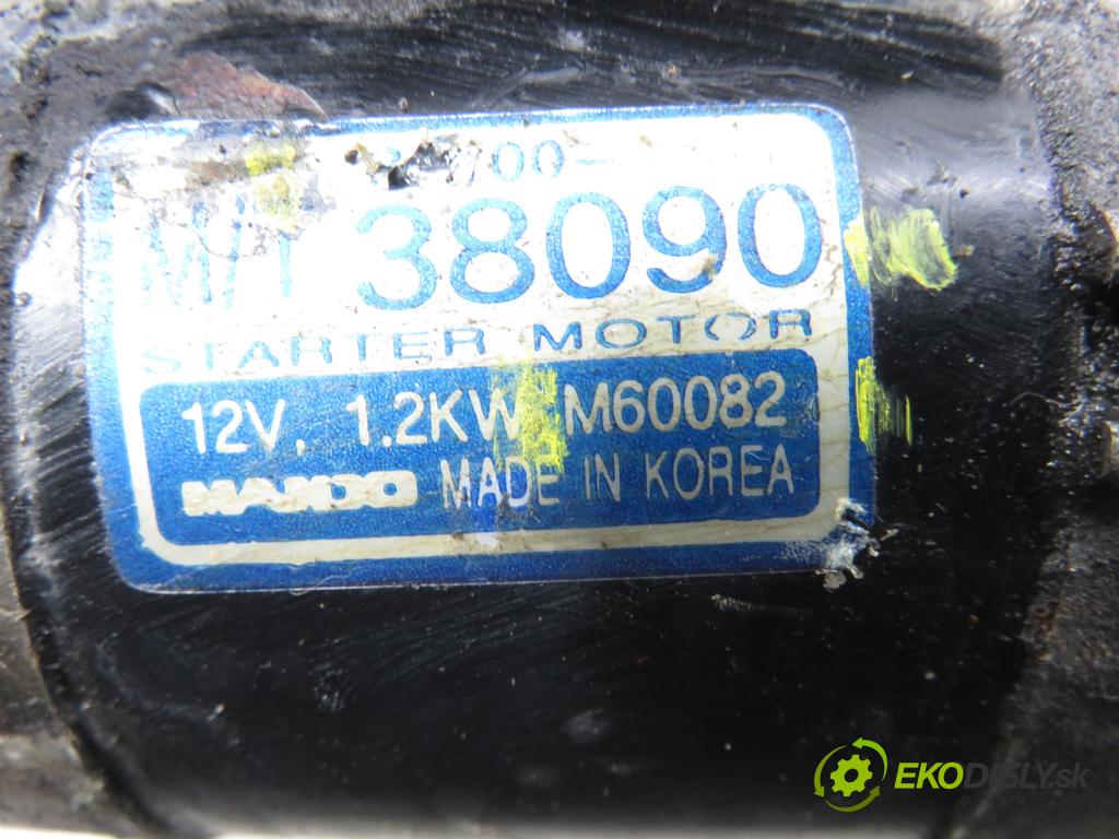 HYUNDAI SANTA FÉ I (SM) SUV 2001 0,00 2.4 16V - G4JS-G 2351,00 Štartér 3610038090 ; M60082 (Štartér)