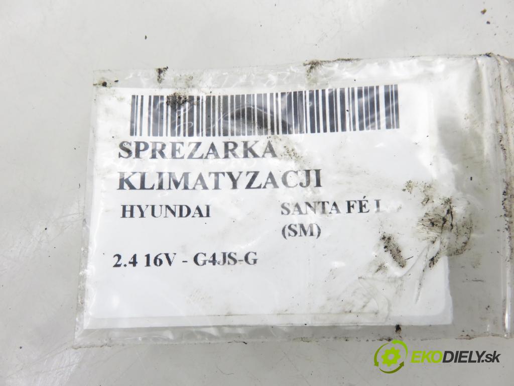 HYUNDAI SANTA FÉ I (SM) SUV 2001 0,00 2.4 16V - G4JS-G 2351,00 KOMPRESOR: klimatizácie (Kompresor klimatizácie)
