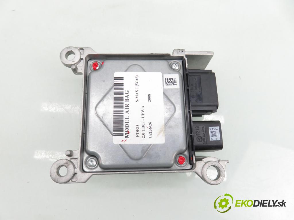 FORD S-MAX (WA6) MINIVAN 2008 103,00 2.0 TDCi - QXWA 1997,00 MODUL air BAG 0285010223 ; 6M2T14B056AE