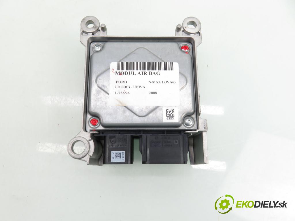 FORD S-MAX (WA6) MINIVAN 2008 103,00 2.0 TDCi - QXWA 1997,00 MODUL air BAG 0285010223 ; 6M2T14B056AE