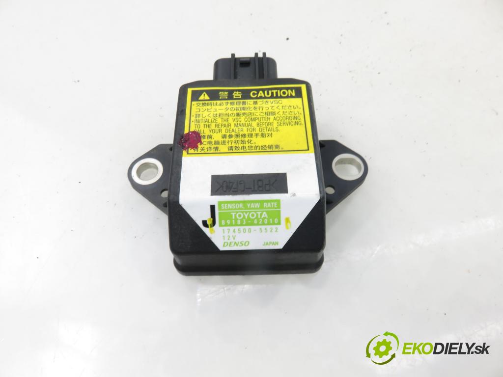 TOYOTA RAV 4 III (_A3_) SUV 2007 112,00 2.0 4WD 152 - 1AZ-FE 1998,00 snímač ESP 8918342010 ; 1745005522