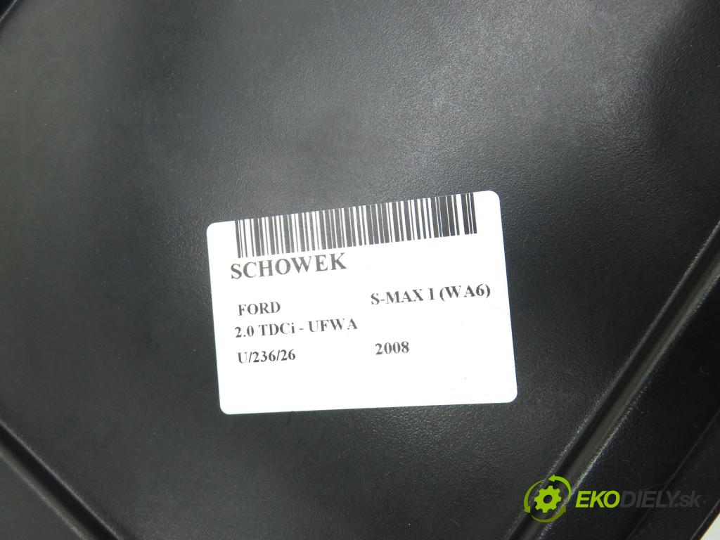FORD S-MAX (WA6) MINIVAN 2008 103,00 2.0 TDCi - UFWA 1997,00 Priehradka, kastlík STREDNÝ: 6M21U20164AF