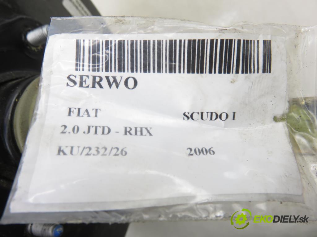 FIAT SCUDO Skrzynia (220_) FURGON 2006 69,00 2.0 JTD - RHX 1997,00 Posilovač 1485744080 (Servočerpadlo)