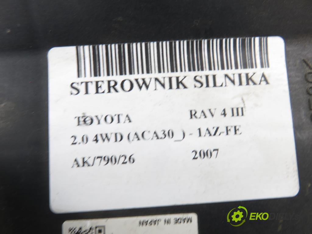 TOYOTA RAV 4 III (_A3_) SUV 2007 112,00 2.0 4WD 152 - 1AZ-FE 1998,00 Riadiaca jednotka Motor 8966142D30 ; 2751003701