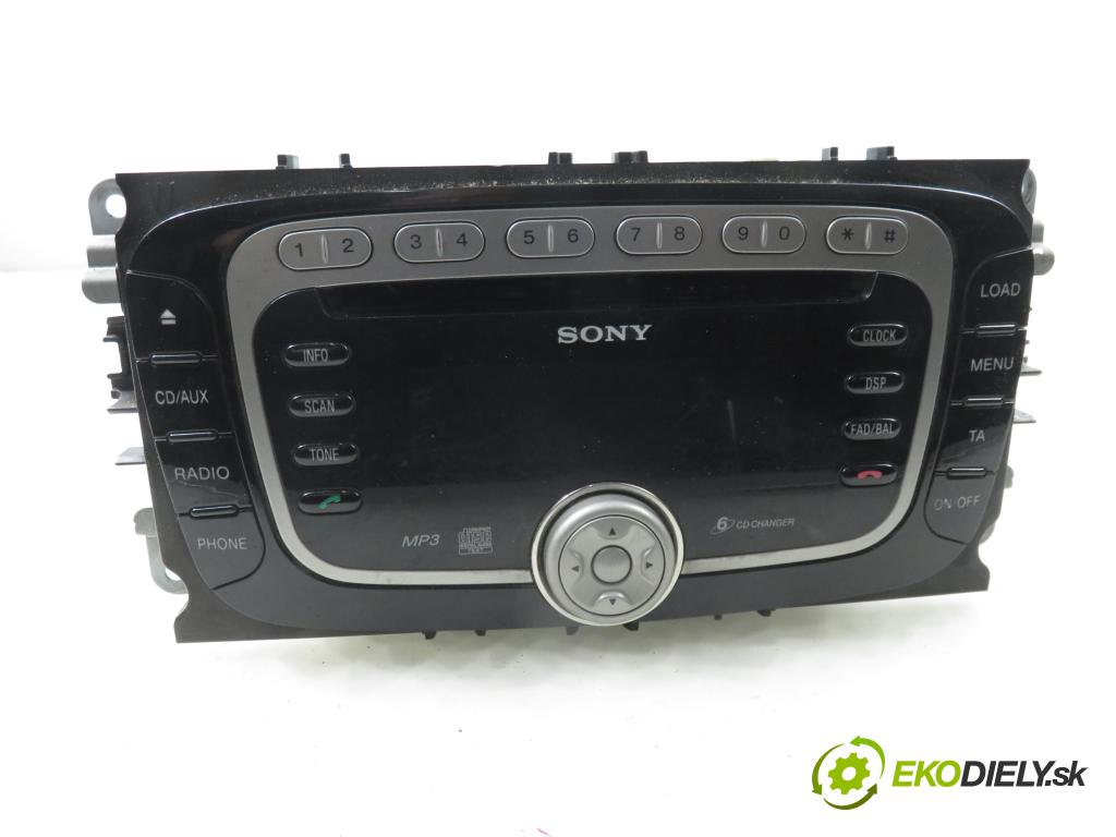 FORD MONDEO IV Turnier (BA7) KOMBI 2010 103,00 2.0 TDCi - QXBB 1997,00 RADIO CD 7S7T18C939DE
