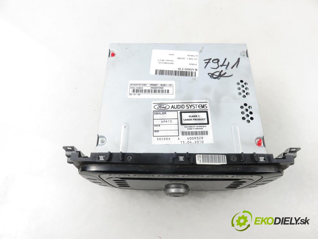 FORD MONDEO IV Turnier (BA7) KOMBI 2010 103,00 2.0 TDCi - QXBB 1997,00 RADIO CD 7S7T18C939DE