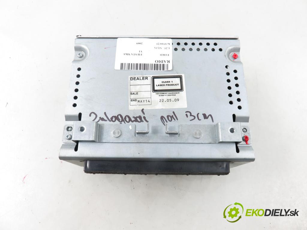 FORD FIESTA VI (CB1,CCN) HB 2009 44,00 1.25 - STJA 1242,00 RADIO CD 8A6T18C815BN