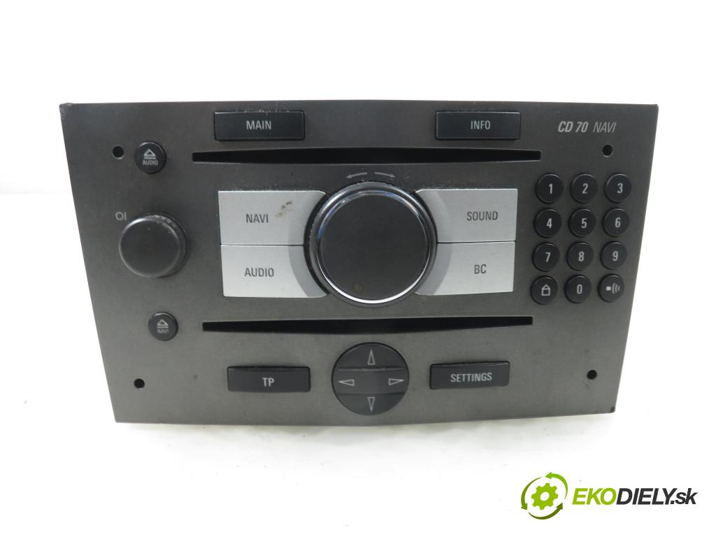 OPEL ZAFIRA B (A05) MINIVAN 2007 74,00 1.9 CDTI 8V 101 - Z 19 DTL 1910,00 RADIO CD 13271252