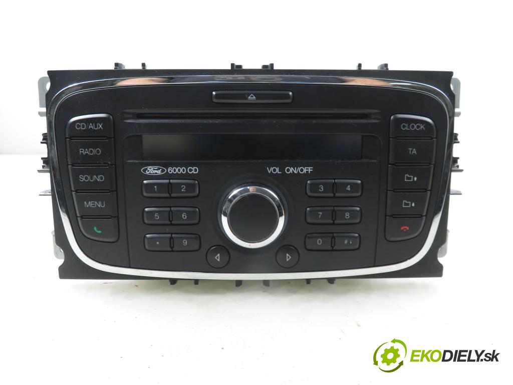 FORD S-MAX (WA6) MINIVAN 2010 103,00 2.0 TDCi - QXWC 1997,00 RADIO CD BS7T18C815AC
