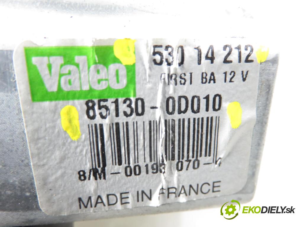 TOYOTA YARIS (_P1_) HB 2004 50,00 1.0 VVT- i 68 - 1SZ-FE 998,00 Motorček stierače zadné 851300D010 ; 53014212