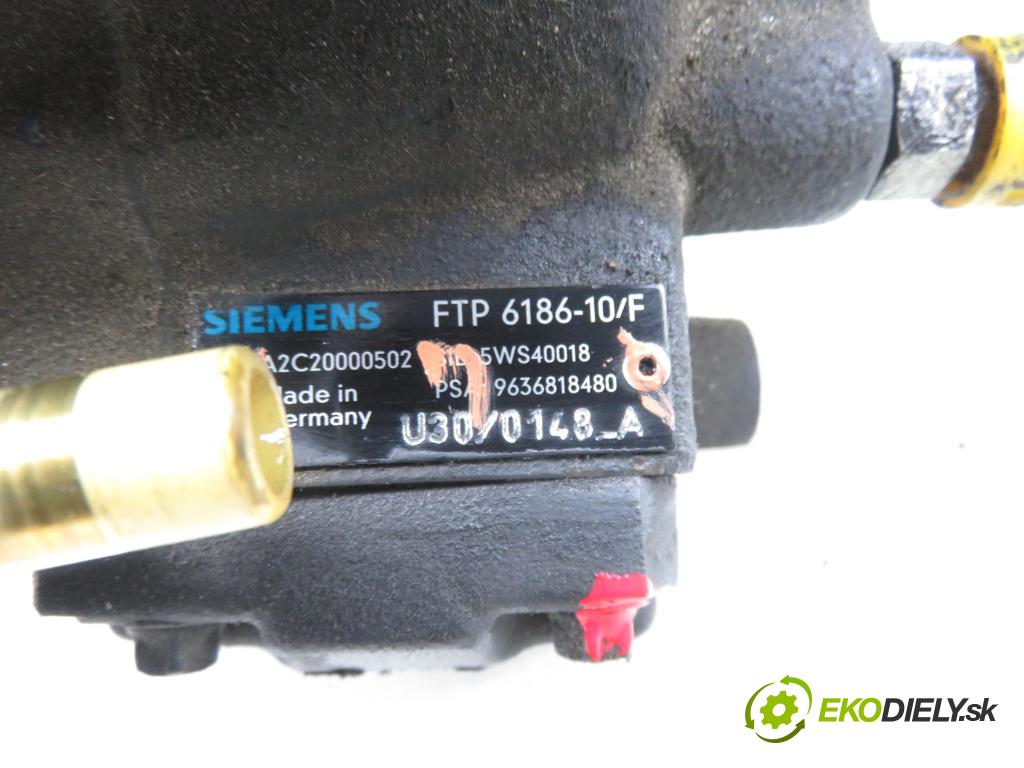 PEUGEOT 307 (3A/C) HB 2001 66,00 2.0 HDi 90 - RHY (DW10TD) 1997,00 Pumpa vysokého tlaku 5WS40018 ; 96368148480 ; A2C20000502