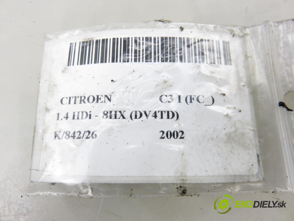CITROEN C3 I (FC_) HB 2002 50,00 1.4 HDi 8V - 8HX 1398,00 vstrekovač 9649574480 (Vstrekovač paliva)