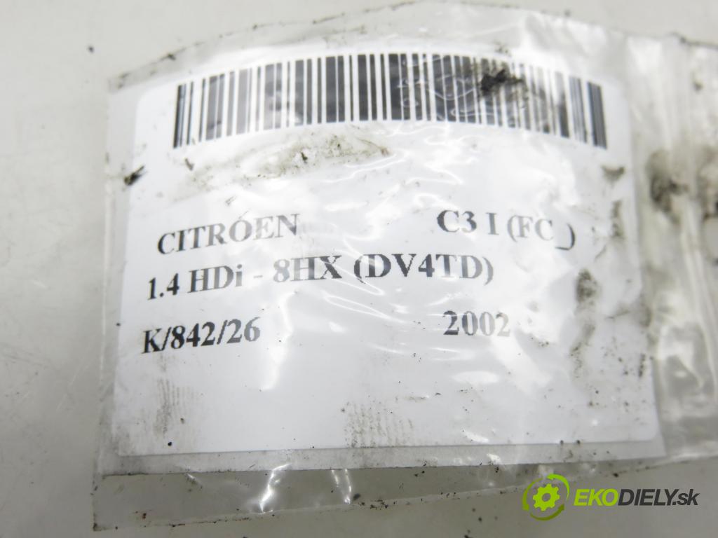 CITROEN C3 I (FC_) HB 2002 50,00 1.4 HDi 8V - 8HX 1398,00 vstrekovač 9649574480 (Vstrekovač paliva)