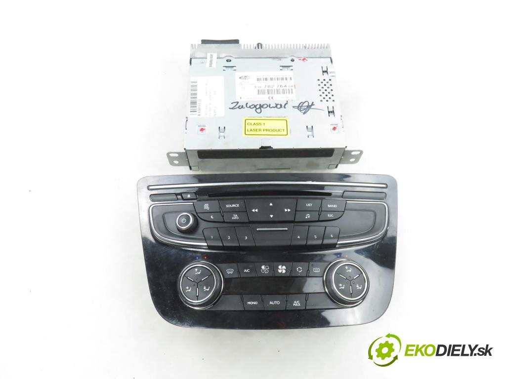 PEUGEOT 508 SW I (8E_) KOMBI 2011 115,00 1.6 THP - 5FV (EP6CDT) 1598,00 RADIO CD 9678276480