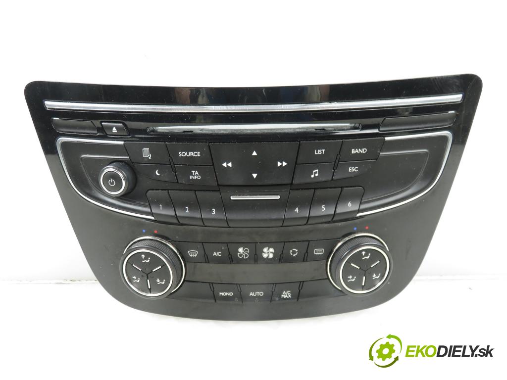 PEUGEOT 508 SW I (8E_) KOMBI 2011 115,00 1.6 THP - 5FV (EP6CDT) 1598,00 RADIO CD 9678276480