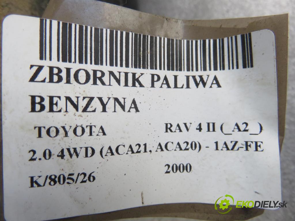 TOYOTA RAV 4 II (_A2_) SUV 2000 110,00 2.0 4WD 150 - 1AZ-FE 1998,00 nádržka paliva benzín