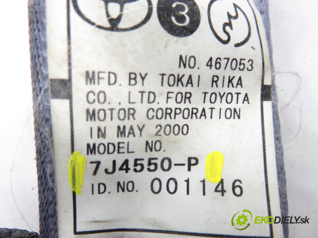 TOYOTA RAV 4 II (_A2_) SUV 2000 110,00 2.0 4WD 150 - 1AZ-FE 1998,00 Držiak bezpečnostný LP 7J4550P