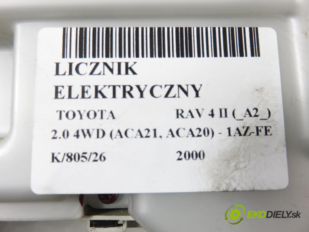 TOYOTA RAV 4 II (_A2_) SUV 2000 110,00 2.0 4WD 150 - 1AZ-FE 1998,00 Prístrojovka elektrický 8380042860