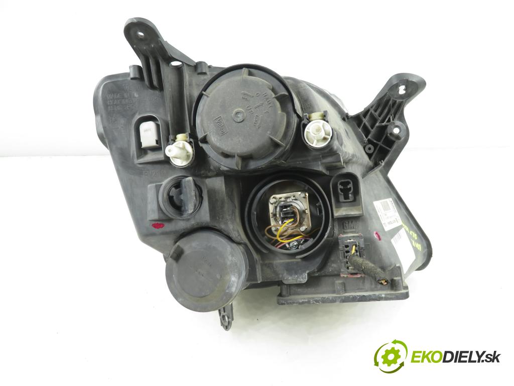 OPEL MERIVA A nadwozie wielkoprzestrzenne (MPV) (X03) HB 2007 77,00 1.6 16V 105 - Z 16 XEP 1598,00 Svetlo LP 93175364