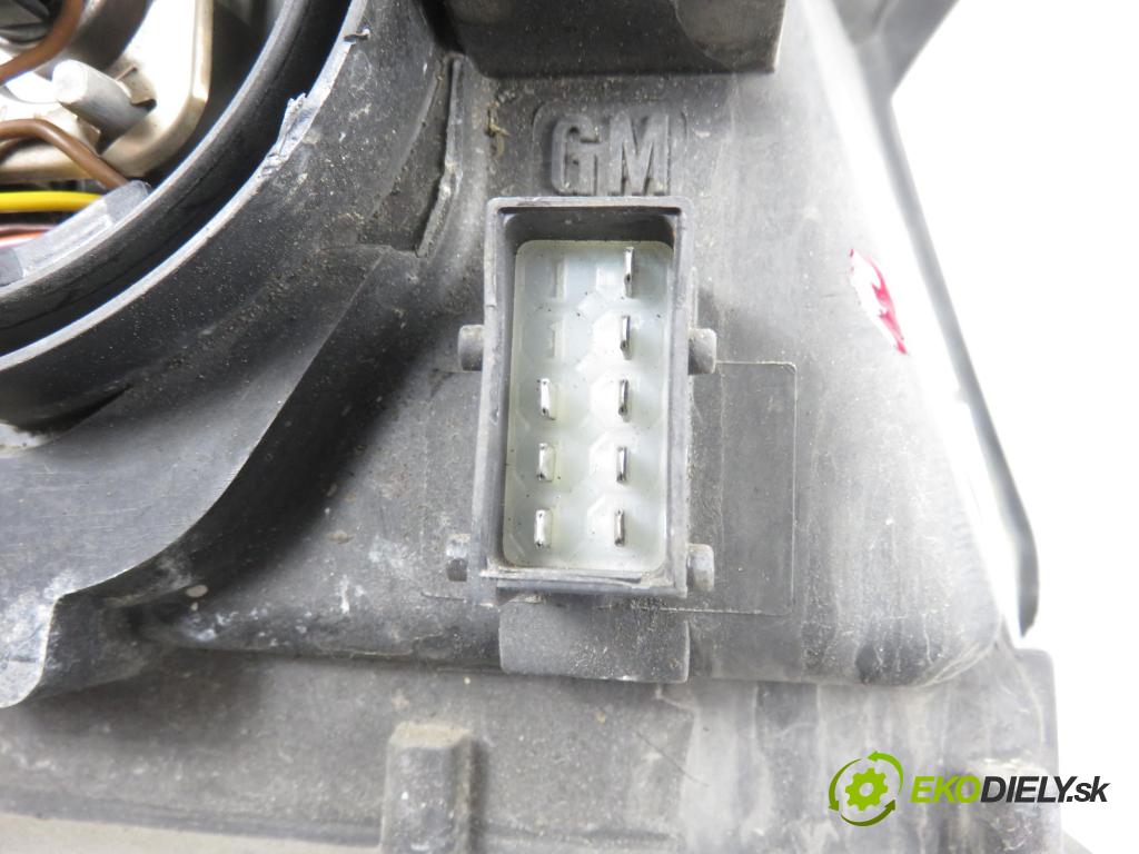 OPEL MERIVA A nadwozie wielkoprzestrzenne (MPV) (X03) HB 2007 77,00 1.6 16V 105 - Z 16 XEP 1598,00 Svetlo LP 93175364