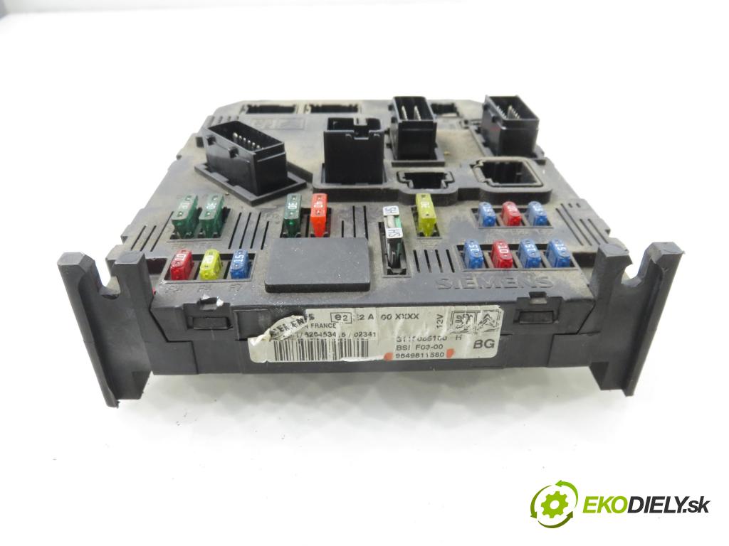 CITROEN C3 I (FC_) HB 2002 50,00 1.4 HDi 8V - 8HX 1398,00 MODUL BSI 9649811580