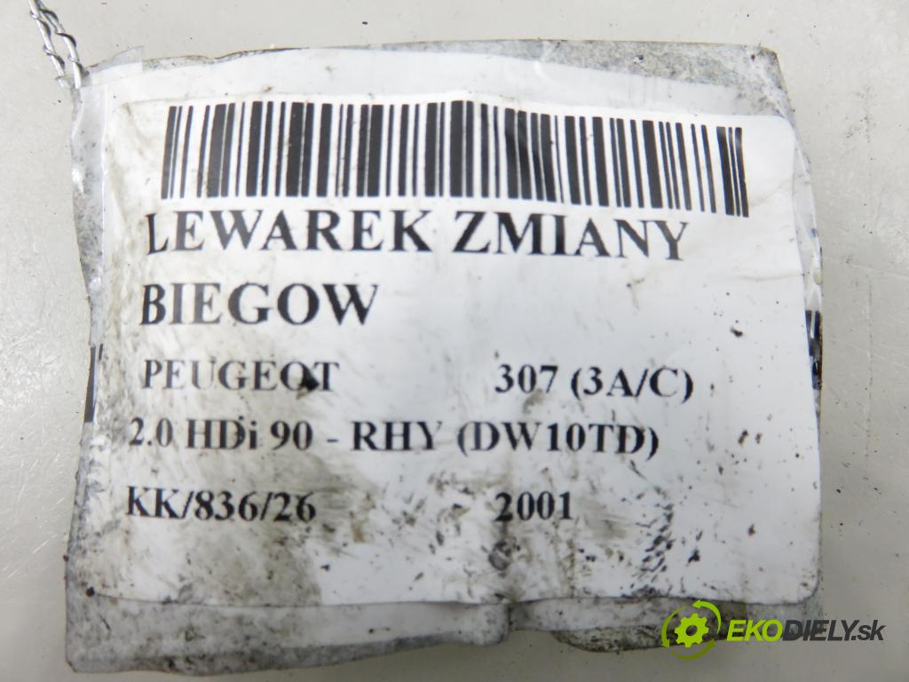 PEUGEOT 307 (3A/C) HB 2001 66,00 2.0 HDi 90 - RHY (DW10TD) 1997,00 ZVEDÁK: