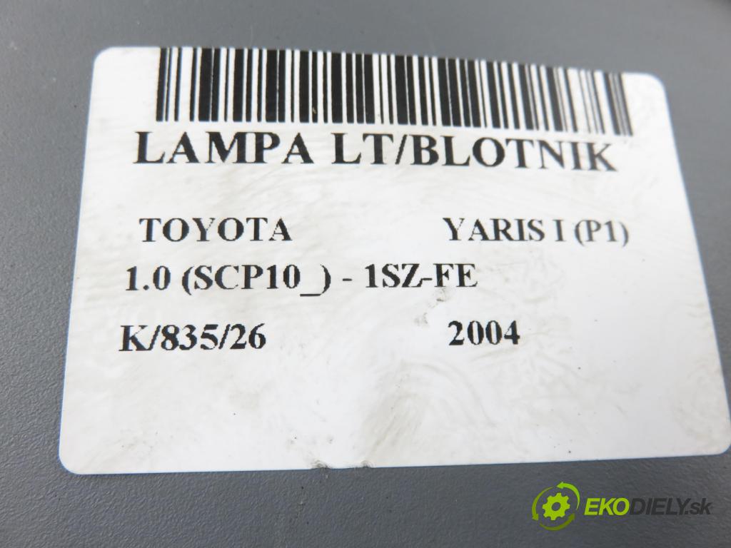 TOYOTA YARIS (_P1_) HB 2004 50,00 1.0 VVT- i 68 - 1SZ-FE 998,00 Svetlo ľavé zadné 52053