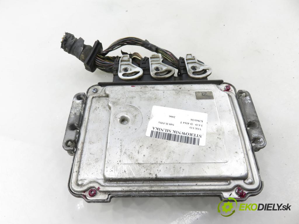 VOLVO S40 II (MS) SEDAN 2006 81,00 1.6 D - D 4164 T 1560,00 Riadiaca jednotka Motor 8692329 ; 4N5112A650BA ; 0281011775