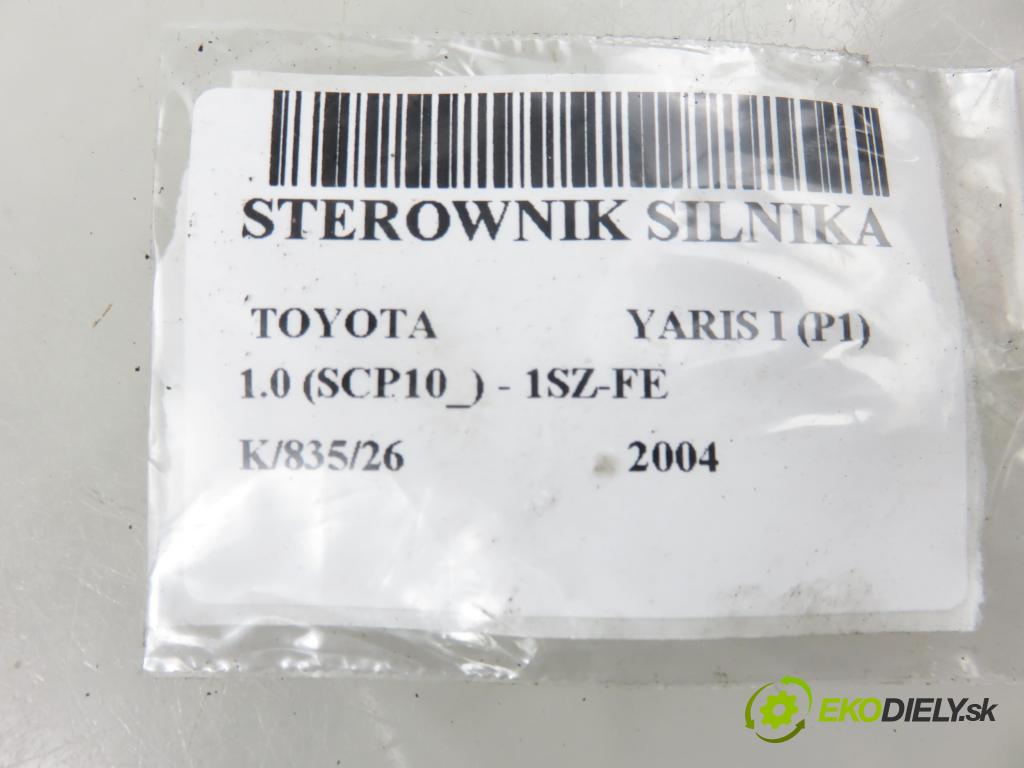 TOYOTA YARIS (_P1_) HB 2004 50,00 1.0 VVT- i 68 - 1SZ-FE 998,00 Riadiaca jednotka Motor 896610D210 ; 0261208036