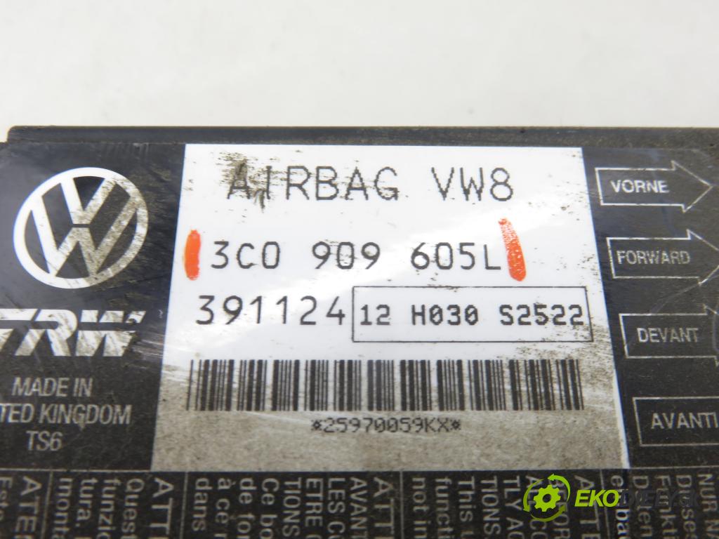 SEAT LEON (1P1) HB 2007 125,00 2.0 TDI - BMN 1968,00 MODUL air BAG 3C0909605L