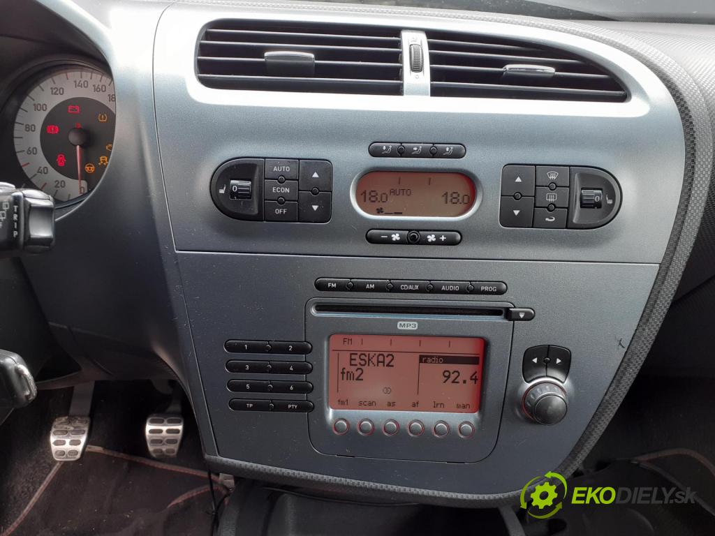 SEAT LEON (1P1) HB 2007 125,00 2.0 TDI - BMN 1968,00 Panel kúrenia KLIMATRONIK 1P0907044C