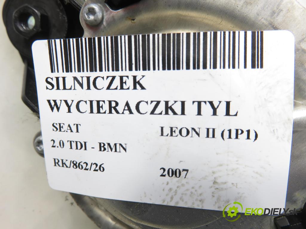 SEAT LEON (1P1) HB 2007 125,00 2.0 TDI - BMN 1968,00 Motorček stierače zadné 5P0955711C ; 53033812