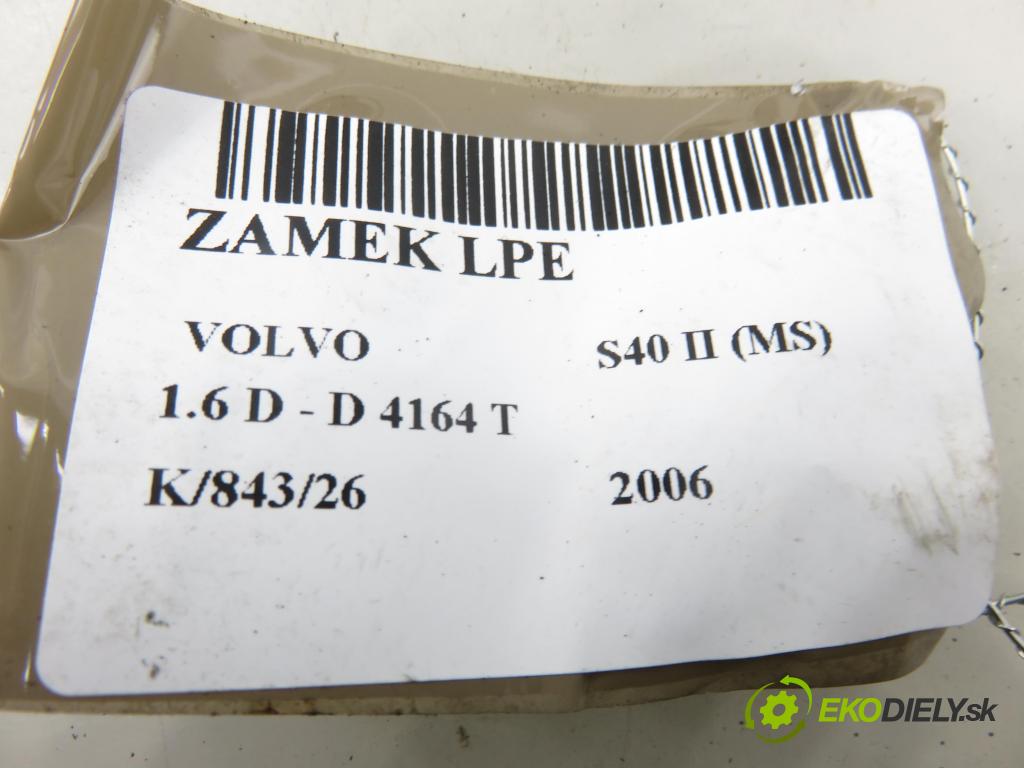 VOLVO S40 II (MS) SEDAN 2006 81,00 1.6 D - D 4164 T 1560,00 zámok 30753658