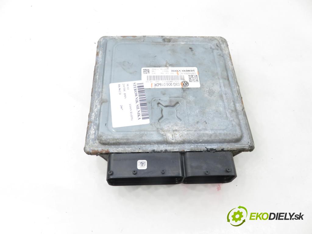 SEAT LEON (1P1) HB 2007 125,00 2.0 TDI - BMN 1968,00 Riadiaca jednotka Motor 5WP45564AC ; 03G906018DK