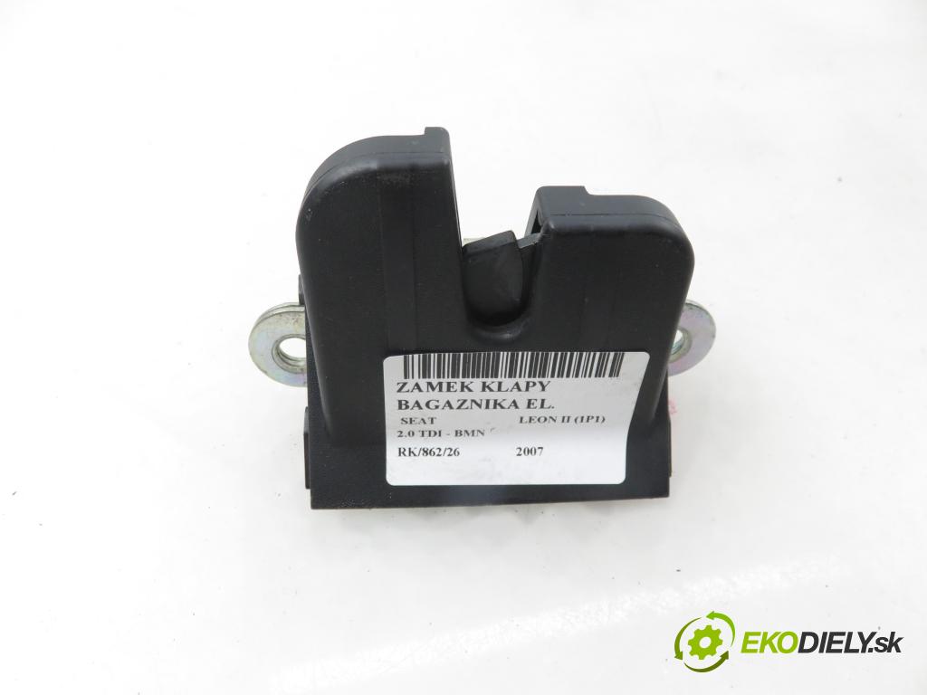 SEAT LEON (1P1) HB 2007 125,00 2.0 TDI - BMN 1968,00 zámok dveří kufr EL. 1P0827505E