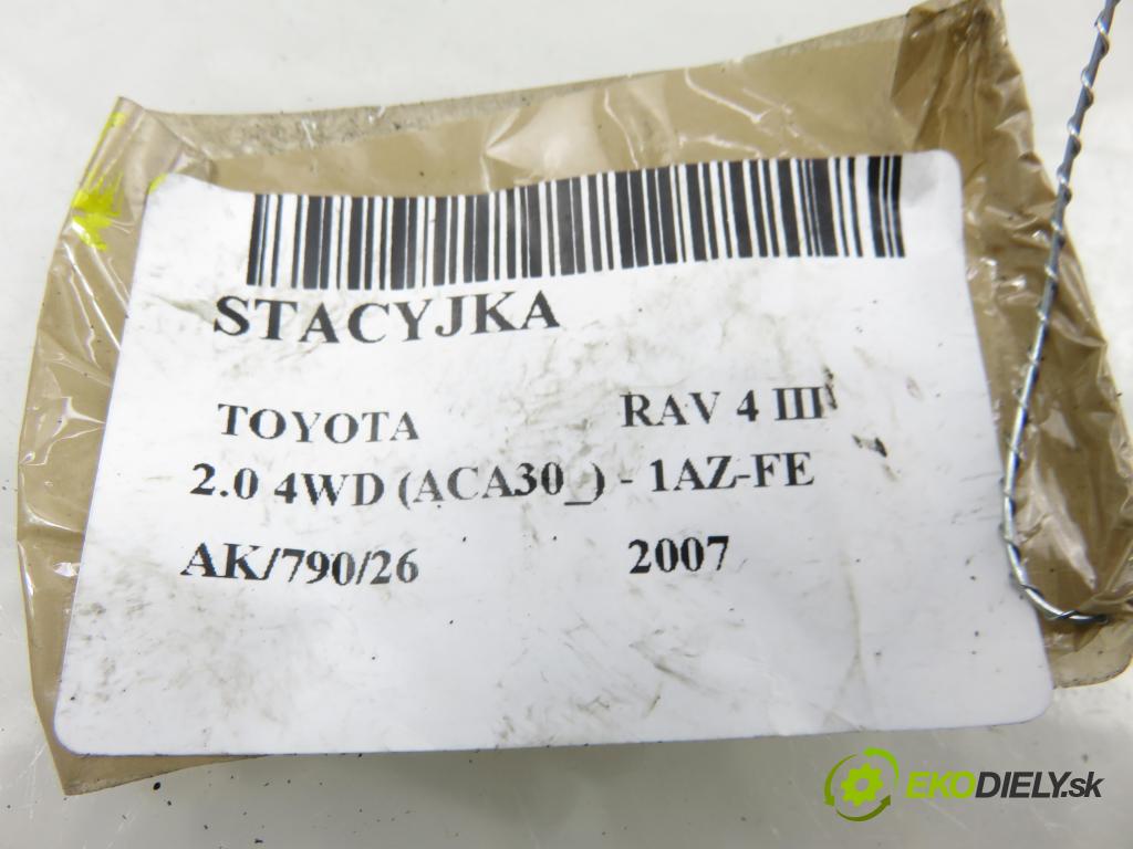 TOYOTA RAV 4 III (_A3_) SUV 2007 112,00 2.0 4WD 152 - 1AZ-FE 1998,00 spinačka 45020426 ; 8978342020 (Spínacia skrinka)