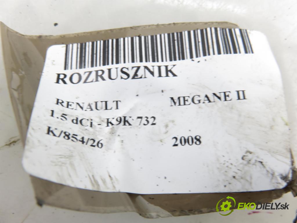RENAULT MEGANE II (BM0/1_, CM0/1_) HB 2008 78,00 1.5 dCi 106 - K9K 732 1461,00 Štartér 8200584675B ; M000T87881 (Štartér)