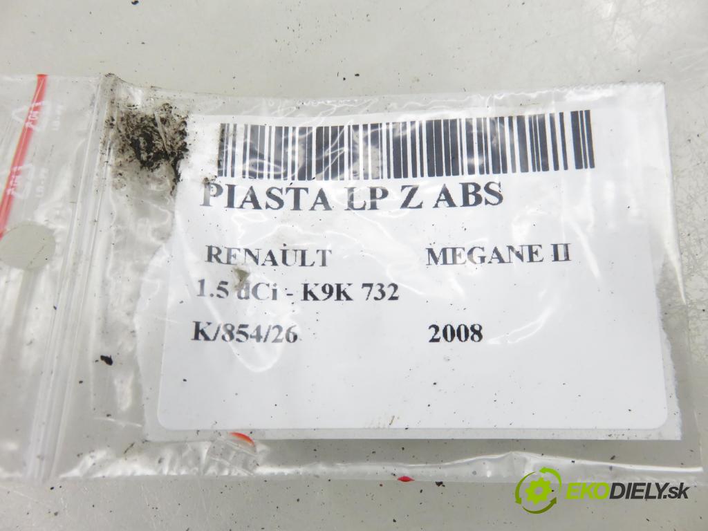 RENAULT MEGANE II (BM0/1_, CM0/1_) HB 2008 78,00 1.5 dCi - K9K 732 1461,00 náboj LP ABS