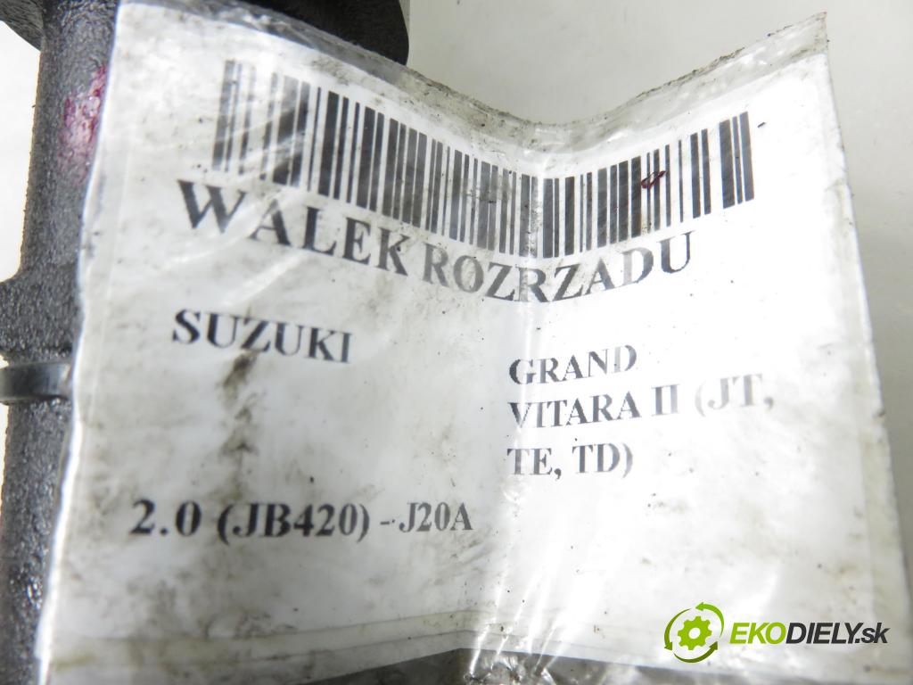 SUZUKI GRAND VITARA II (JT, TE, TD) SUV 2009 103,00 2.0 (JB420) - J20A 1995,00 vačka Vačkový hriadeľ: