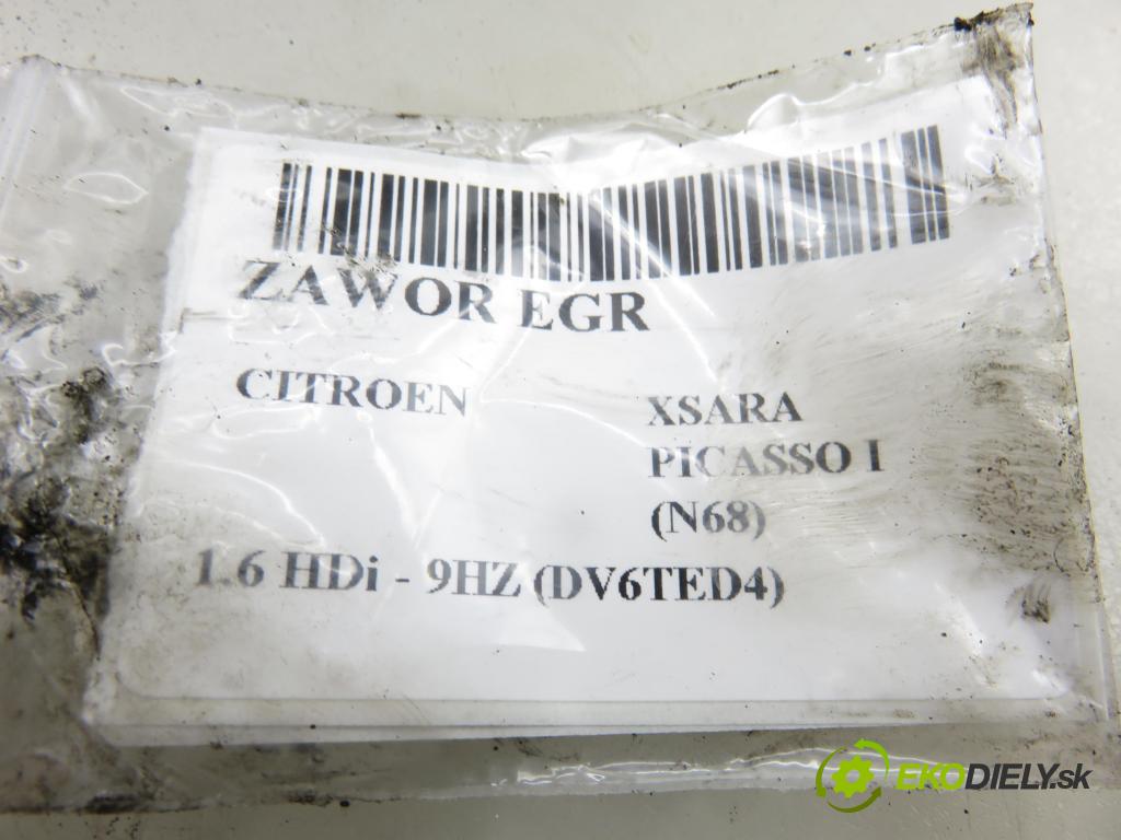 CITROEN XSARA PICASSO (N68) MINIVAN 2005 80,00 1.6 HDi - 9HZ (DV6TED4) 1560,00 VENTIL EGR