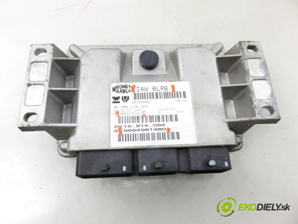 CITROEN C4 Grand Picasso I (UA_) MINIVAN 2008 92,00 1.8 i 16V - 6FY (EW7A) 1749,00 Riadiaca jednotka Motor 9663805380 ; 9664981980 ; IAW6LPB