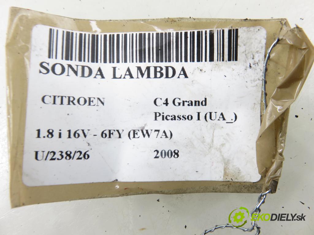 CITROEN C4 Grand Picasso I (UA_) MINIVAN 2008 92,00 1.8 i 16V - 6FY (EW7A) 1749,00 sonda lambda 9663478480 (Lambda sonda)