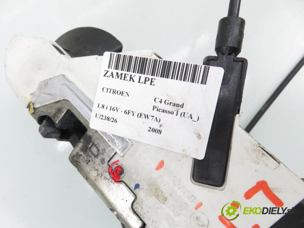 CITROEN C4 Grand Picasso I (UA_) MINIVAN 2008 92,00 1.8 i 16V - 6FY (EW7A) 1749,00 zámok 24087158